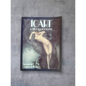 Vtg Icart by S Michael Schnessel 1976 Hardcover Picture Art Book